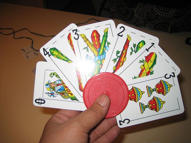 Sujeta - cartas: