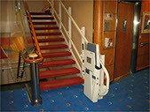 fotografía de silla salvaescaleras Silla Salvaescaleras.