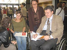 Firma de libros Sant Jordi 2007